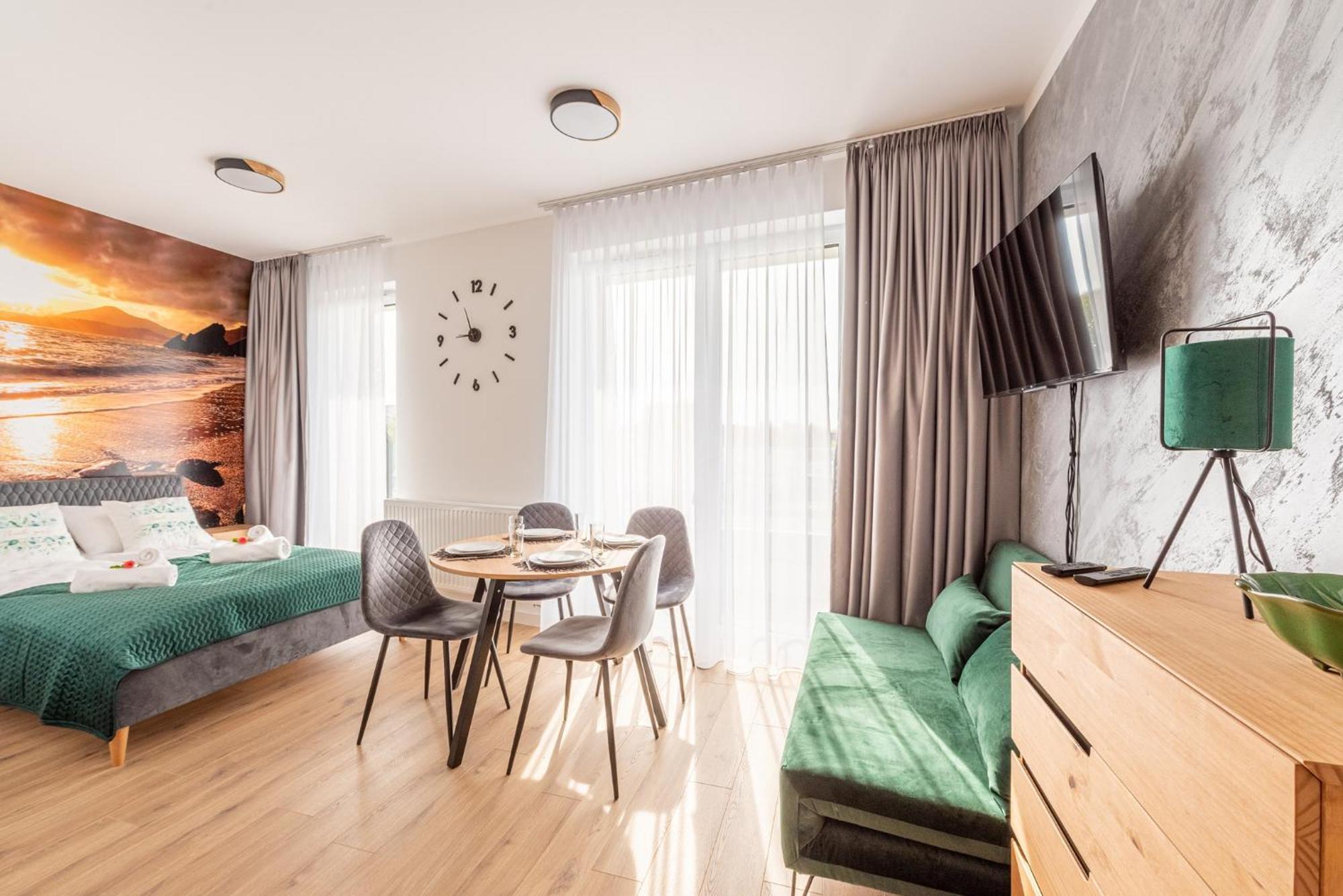 Horyzont Apartamenty- Studio- Sauna&Fitness -Baltycka 2- Sniadania 科沃布热格 外观 照片