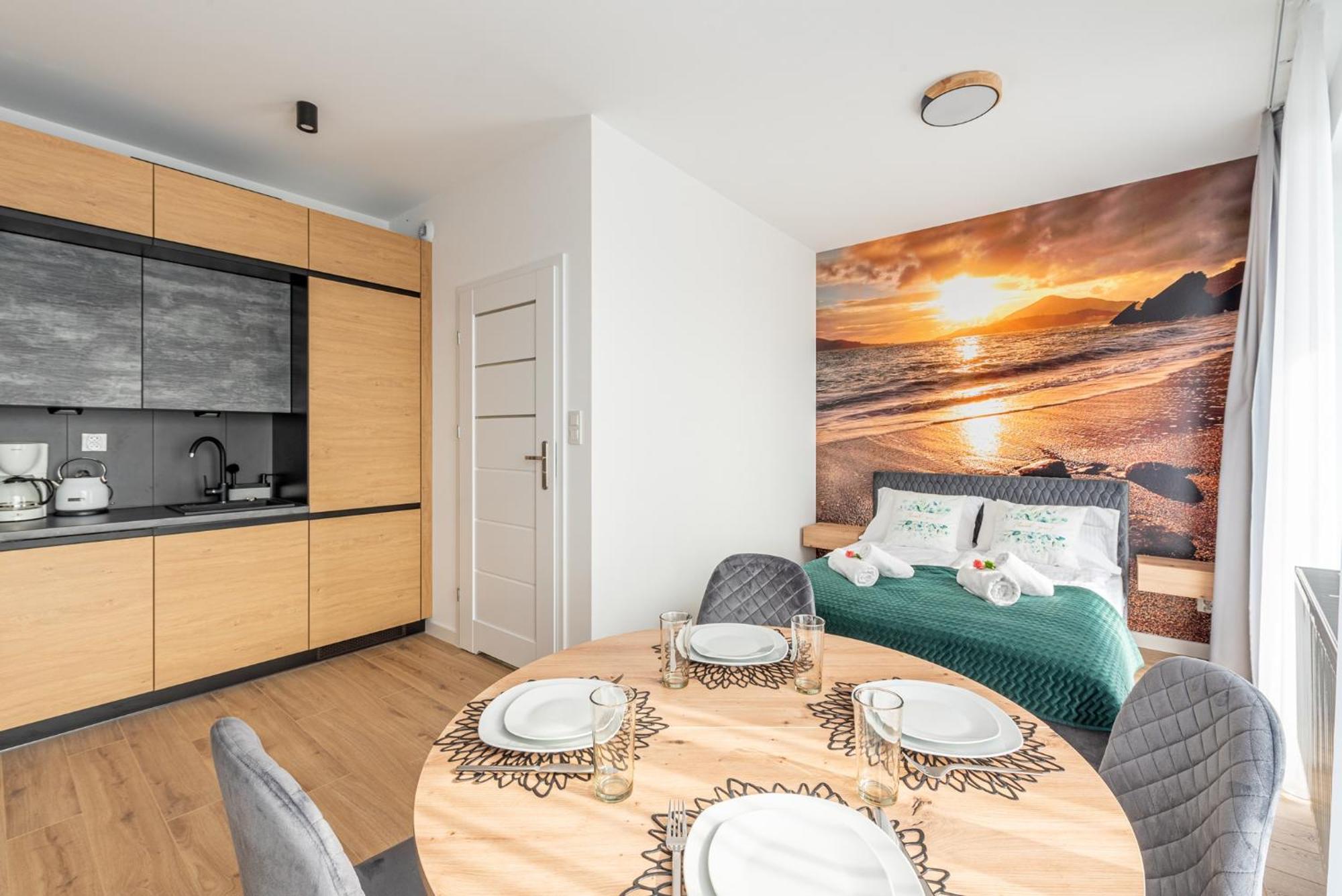 Horyzont Apartamenty- Studio- Sauna&Fitness -Baltycka 2- Sniadania 科沃布热格 外观 照片